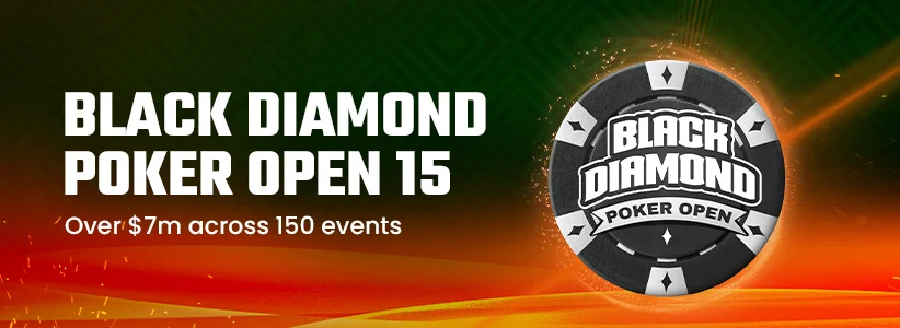 Black Diamond Poker Open Banner
